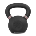 Großhandel pulverbeschichtete Gusseisenfarbe Männer Kettlebell lb Pfund für Anfänger